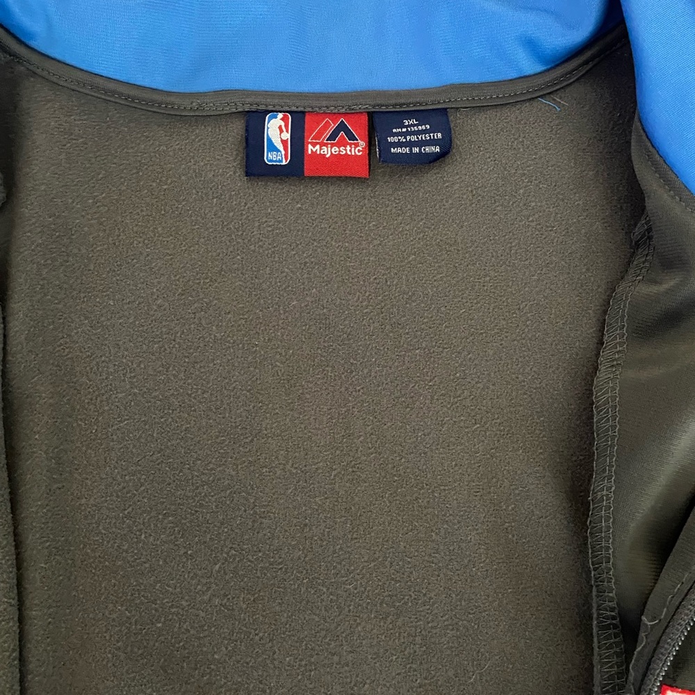 3XL Mens Oklahoma City Thunder Jacket